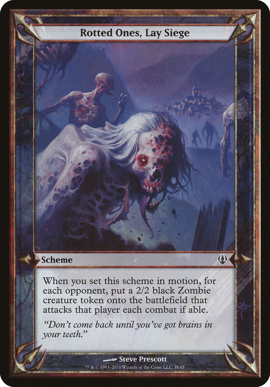 Rotted Ones, Lay Siege (OARC-38★) - Archenemy Schemes - Premium MTG Single from Wizards of the Coast - Just $0.67! Shop now at Game Crave Tournament Store