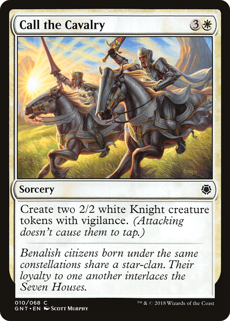 Call the Cavalry (GNT-010) - Game Night - Premium MTG Single from Wizards of the Coast - Just $0.25! Shop now at Game Crave Tournament Store