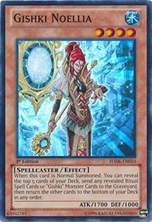 Gishki Noellia (HA06-EN010) - Hidden Arsenal 6: Omega Xyz Unlimited - Premium Yugioh Single from Konami - Just $0.08! Shop now at Game Crave Tournament Store