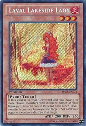 Laval Lakeside Lady (HA06-EN034) - Hidden Arsenal 6: Omega Xyz 1st Edition - Premium Yugioh Single from Konami - Just $0.58! Shop now at Game Crave Tournament Store