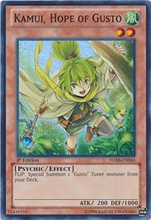 Kamui, Hope of Gusto (HA06-EN044) - Hidden Arsenal 6: Omega Xyz 1st Edition - Premium Yugioh Single from Konami - Just $0.25! Shop now at Game Crave Tournament Store