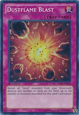 Dustflame Blast (HA06-EN058) - Hidden Arsenal 6: Omega Xyz 1st Edition - Premium Yugioh Single from Konami - Just $0.25! Shop now at Game Crave Tournament Store