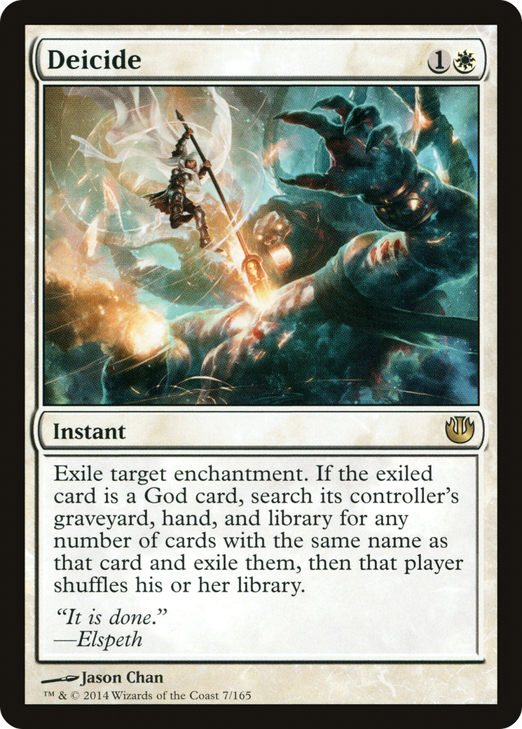Deicide (JOU-007) - Journey into Nyx Foil - Premium MTG Single from Wizards of the Coast - Just $0.46! Shop now at Game Crave Tournament Store