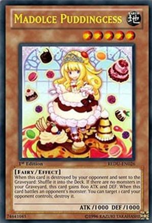Madolche Puddingcess (REDU-EN026) - Return of the Duelist 1st Edition - Premium Yugioh Single from Konami - Just $2.05! Shop now at Game Crave Tournament Store