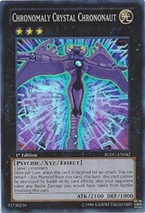 Chronomaly Crystal Chrononaut (REDU-EN042) - Return of the Duelist Unlimited - Premium Yugioh Single from Konami - Just $0.90! Shop now at Game Crave Tournament Store