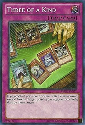 Three of a Kind (REDU-EN077) - Return of the Duelist Unlimited - Premium Yugioh Single from Konami - Just $0.25! Shop now at Game Crave Tournament Store