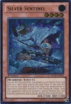 Silver Sentinel (UTR) (REDU-EN033) - Return of the Duelist 1st Edition - Premium Yugioh Single from Konami - Just $0.59! Shop now at Game Crave Tournament Store