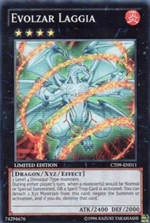 2012 yugioh cards Game Crave Tournament Store - Evolzar Laggia (CT09-EN011)