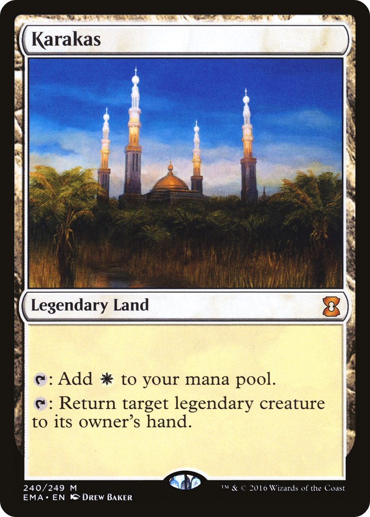 Karakas (EMA-240) - Eternal Masters - Premium MTG Single from Wizards of the Coast - Just $3.07! Shop now at Game Crave Tournament Store