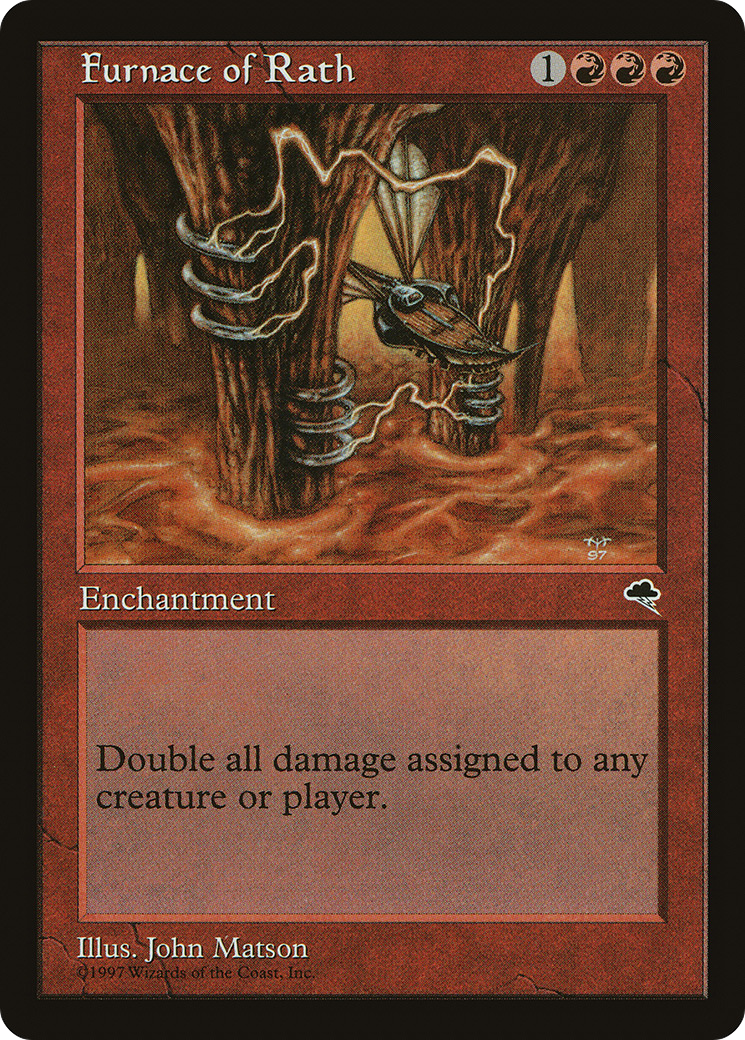 Furnace of Rath (TMP-177) - Tempest - Premium MTG Single from Wizards of the Coast - Just $4.34! Shop now at Game Crave Tournament Store