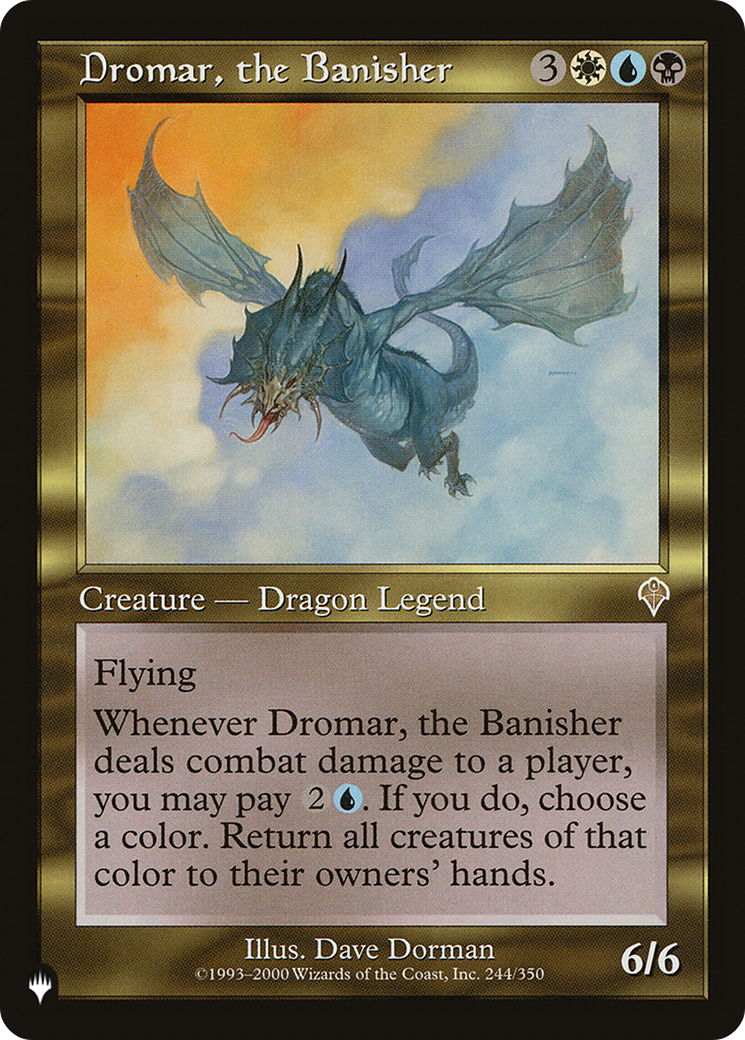 Dromar, the Banisher (PLIST-207) - The List - Premium MTG Single from Wizards of the Coast - Just $1.90! Shop now at Game Crave Tournament Store