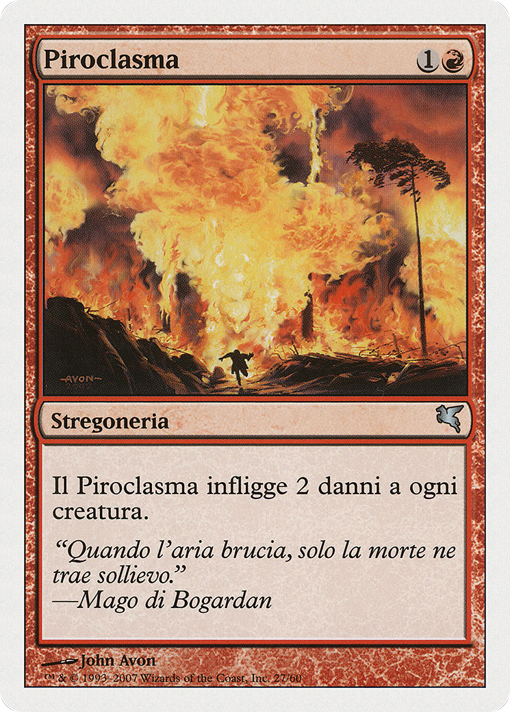 Pyroclasm (PSAL-K27) - Salvat 2005 - Premium MTG Single from Wizards of the Coast - Just $0! Shop now at Game Crave Tournament Store