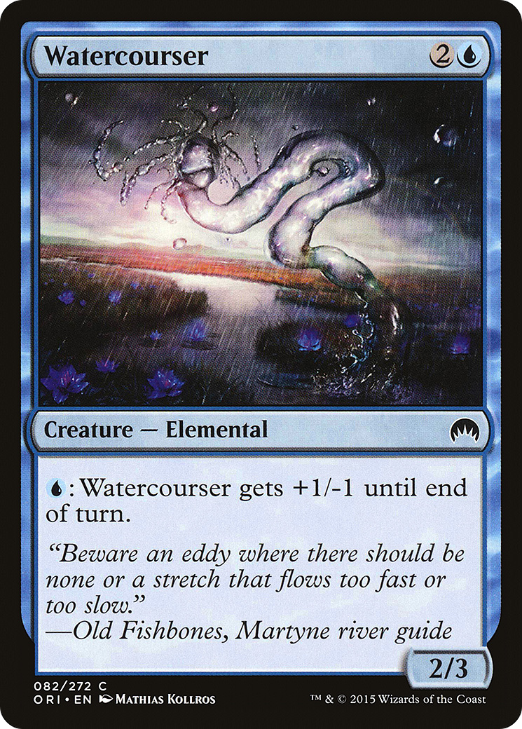 Watercourser (ORI-082) - Magic Origins - Premium MTG Single from Wizards of the Coast - Just $0.08! Shop now at Game Crave Tournament Store