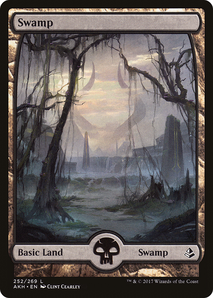 Swamp (AKH-252) - Amonkhet - Premium MTG Single from Wizards of the Coast - Just $0.25! Shop now at Game Crave Tournament Store