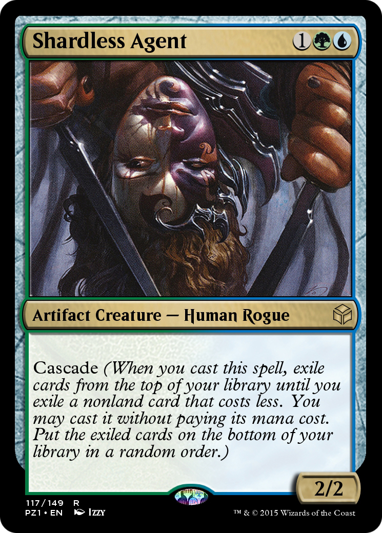 Shardless Agent (PZ1-117) - Legendary Cube Prize Pack Foil - Premium MTG Single from Wizards of the Coast - Just $0! Shop now at Game Crave Tournament Store