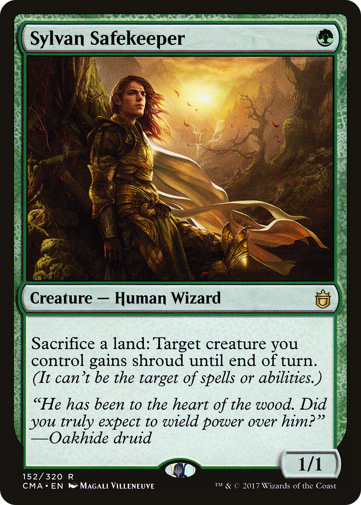 Sylvan Safekeeper (CMA-152) - Commander Anthology - Premium MTG Single from Wizards of the Coast - Just $0.56! Shop now at Game Crave Tournament Store