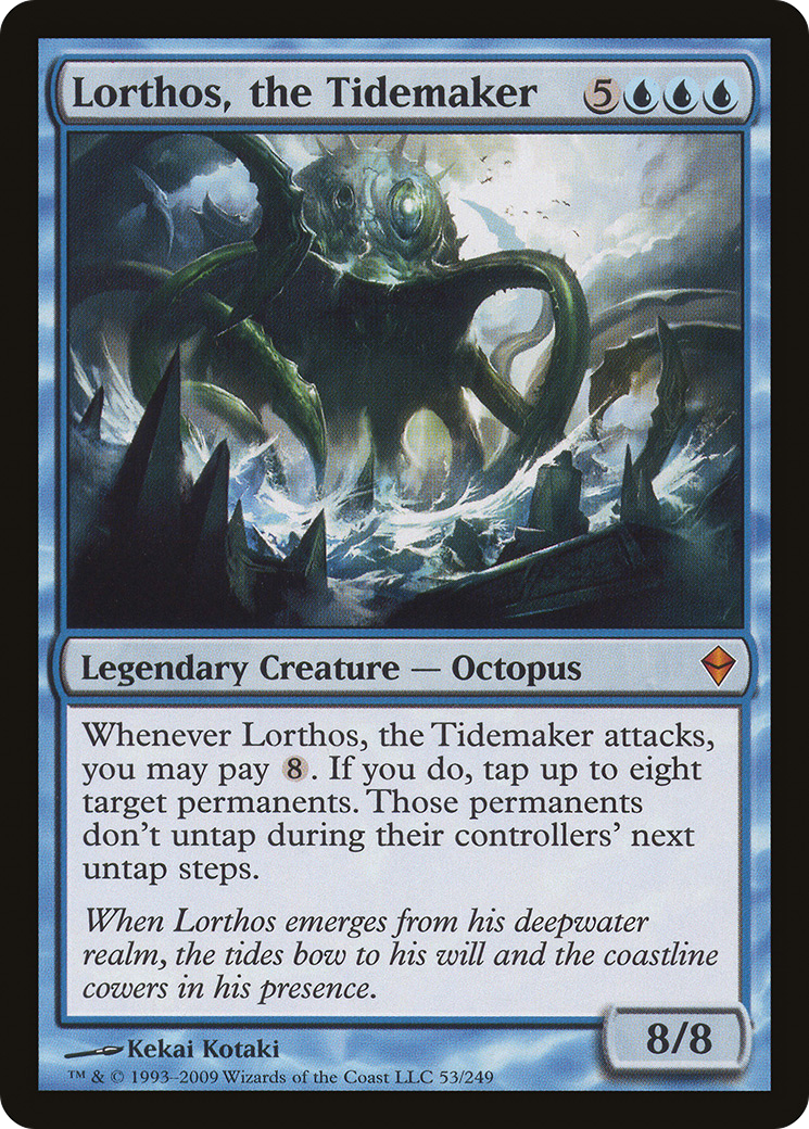 Lorthos, the Tidemaker (ZEN-053) - Zendikar Foil - Premium MTG Single from Wizards of the Coast - Just $1.08! Shop now at Game Crave Tournament Store