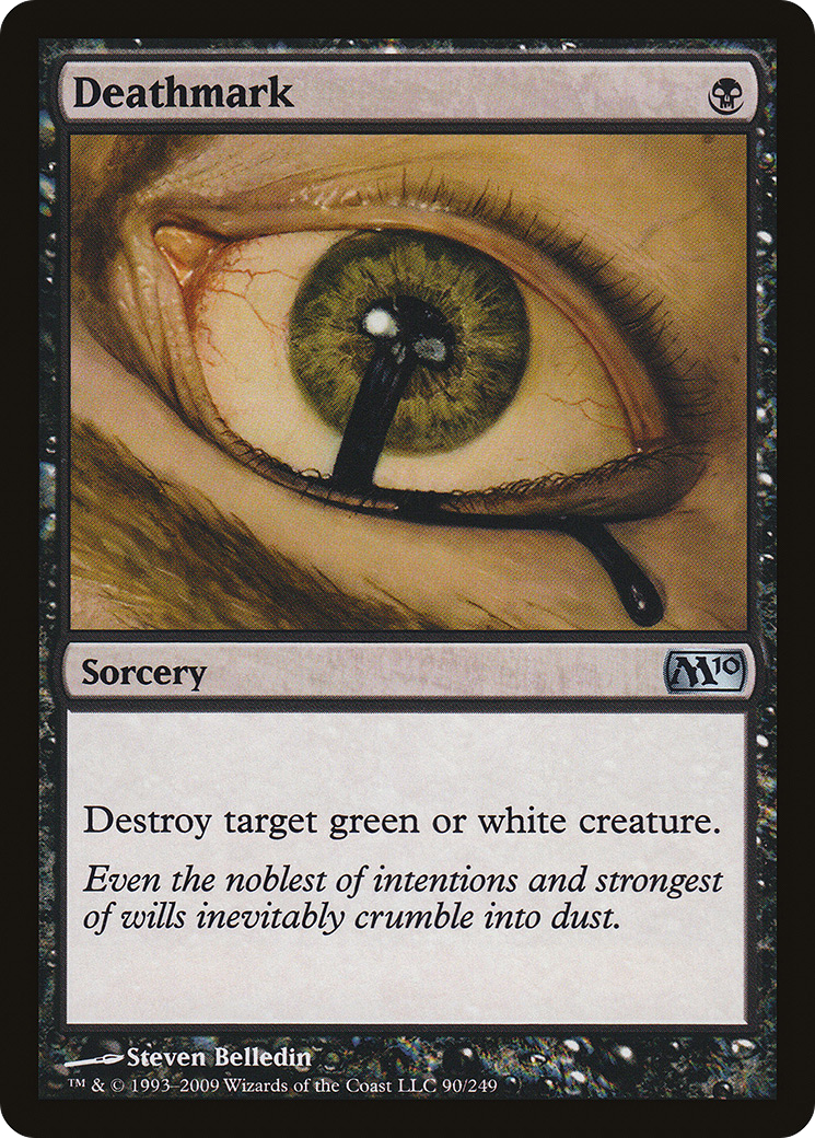 Deathmark (M10-090) - Magic 2010 - Premium MTG Single from Wizards of the Coast - Just $0.08! Shop now at Game Crave Tournament Store