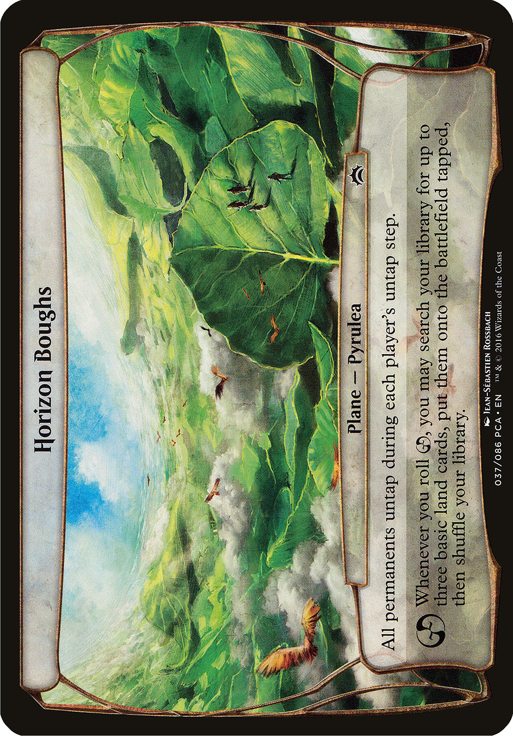 Horizon Boughs (OPCA-037) - Planechase Anthology Planes - Premium MTG Single from Wizards of the Coast - Just $2.04! Shop now at Game Crave Tournament Store
