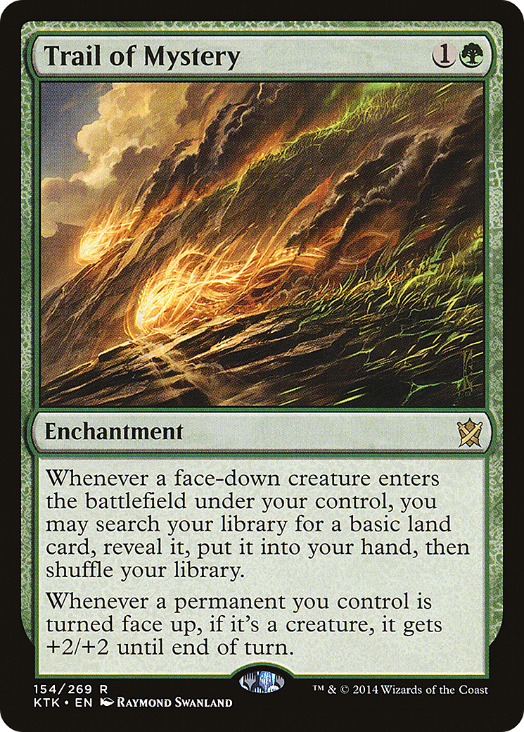 Trail of Mystery (KTK-154) - Khans of Tarkir Foil - Premium MTG Single from Wizards of the Coast - Just $0.22! Shop now at Game Crave Tournament Store