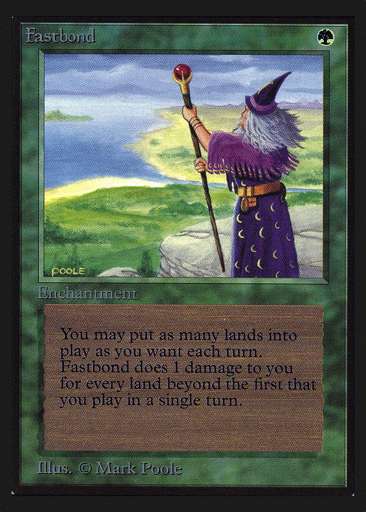 Fastbond (CEI-193) - Intl. Collectors' Edition - Premium MTG Single from Wizards of the Coast - Just $6.24! Shop now at Game Crave Tournament Store