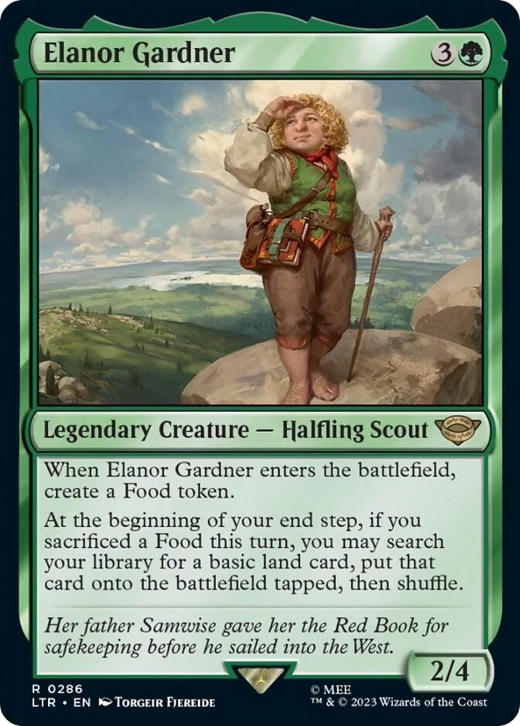 Elanor Gardner (LTR-286) - The Lord of the Rings: Tales of Middle-earth - Premium MTG Single from Wizards of the Coast - Just $0.40! Shop now at Game Crave Tournament Store