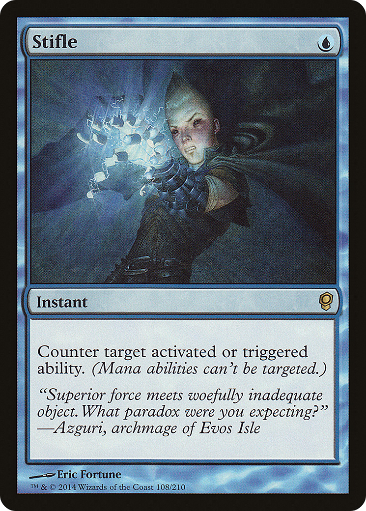 Stifle (CNS-108) - Conspiracy - Premium MTG Single from Wizards of the Coast - Just $7.57! Shop now at Game Crave Tournament Store