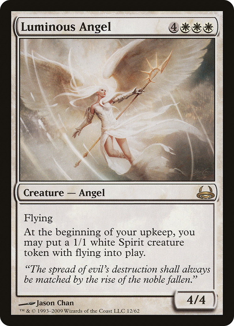 Luminous Angel (DDC-012) - Duel Decks: Divine vs. Demonic - Premium MTG Single from Wizards of the Coast - Just $0.17! Shop now at Game Crave Tournament Store