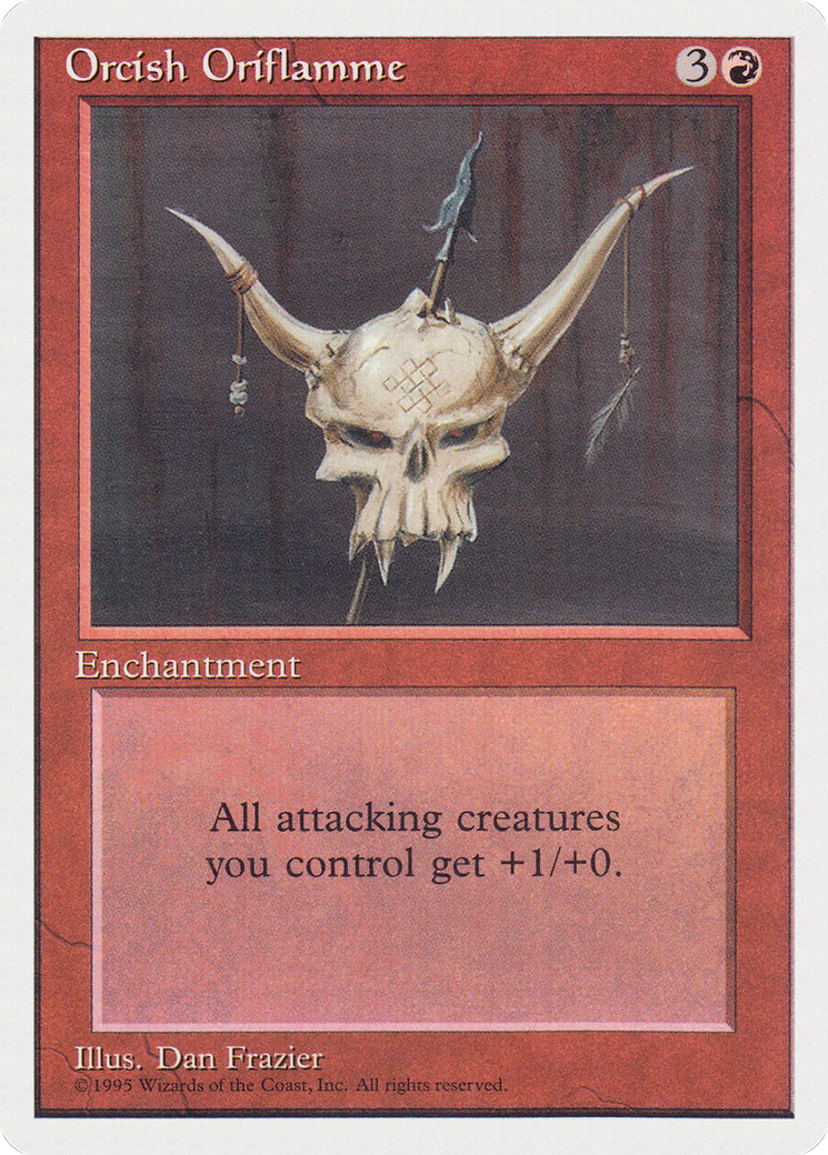 Orcish Oriflamme (RQS-036) - Rivals Quick Start Set - Premium MTG Single from Wizards of the Coast - Just $0! Shop now at Game Crave Tournament Store