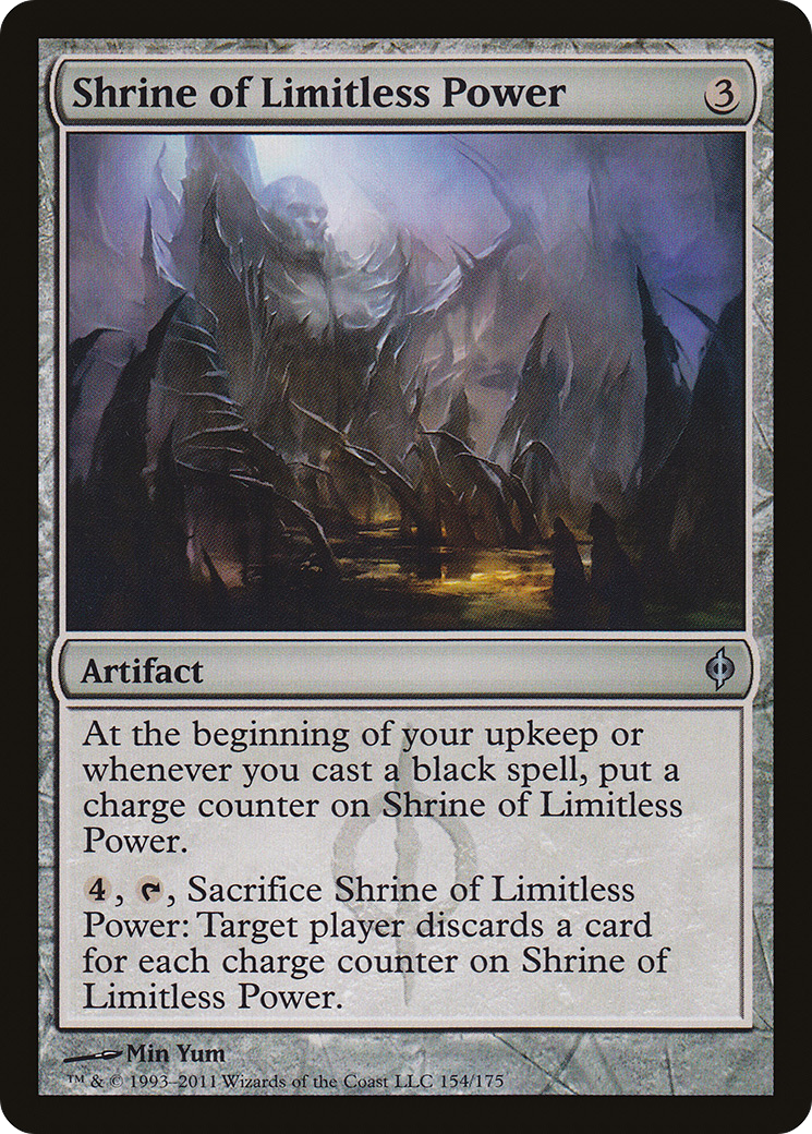 Shrine of Limitless Power (NPH-154) - New Phyrexia - Premium MTG Single from Wizards of the Coast - Just $0.08! Shop now at Game Crave Tournament Store