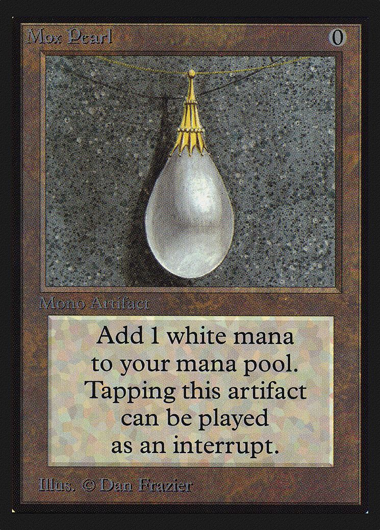 Mox Pearl (CEI-264) - Intl. Collectors' Edition - Premium MTG Single from Wizards of the Coast - Just $168! Shop now at Game Crave Tournament Store