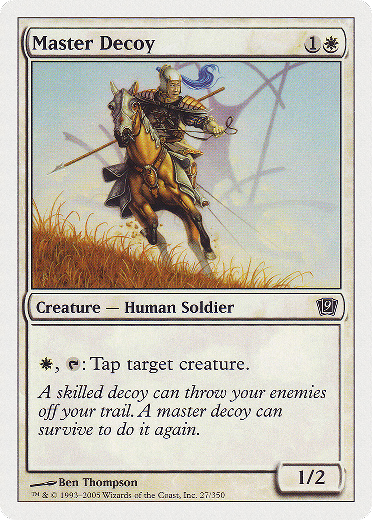 Master Decoy (9ED-027) - Ninth Edition - Premium MTG Single from Wizards of the Coast - Just $0.08! Shop now at Game Crave Tournament Store