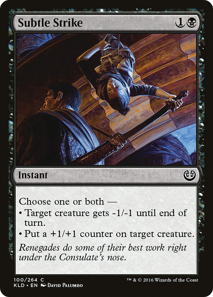 Subtle Strike (KLD-100) - Kaladesh - Premium MTG Single from Wizards of the Coast - Just $0.08! Shop now at Game Crave Tournament Store