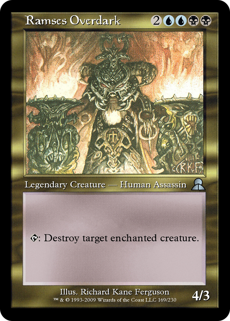 Ramses Overdark (ME3-169) - Masters Edition III - Premium MTG Single from Wizards of the Coast - Just $0! Shop now at Game Crave Tournament Store