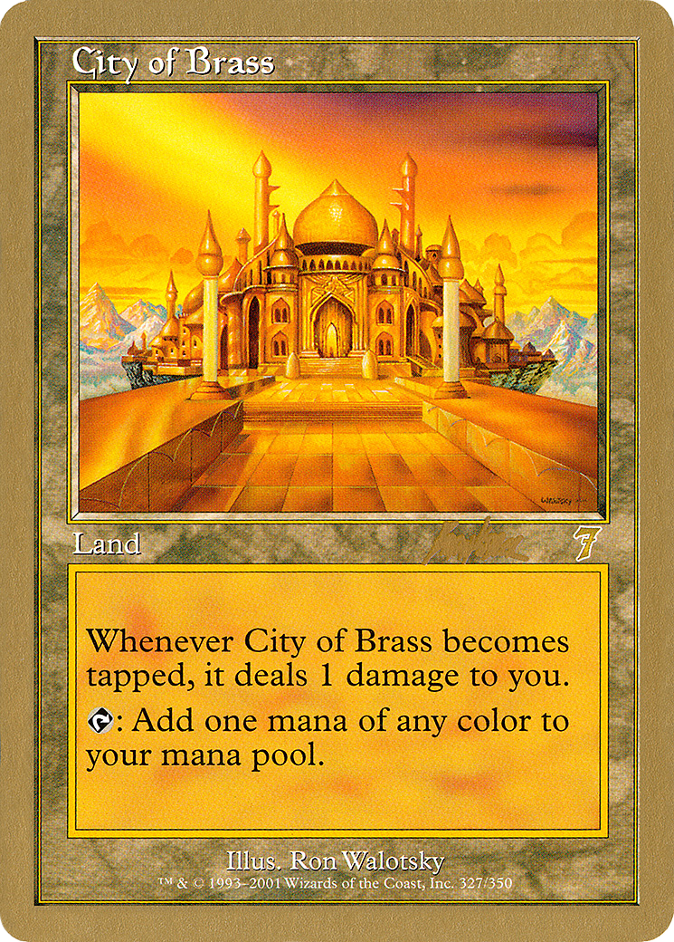 City of Brass (WC02-BK327) - World Championship Decks 2002 - Premium MTG Single from Wizards of the Coast - Just $4.54! Shop now at Game Crave Tournament Store