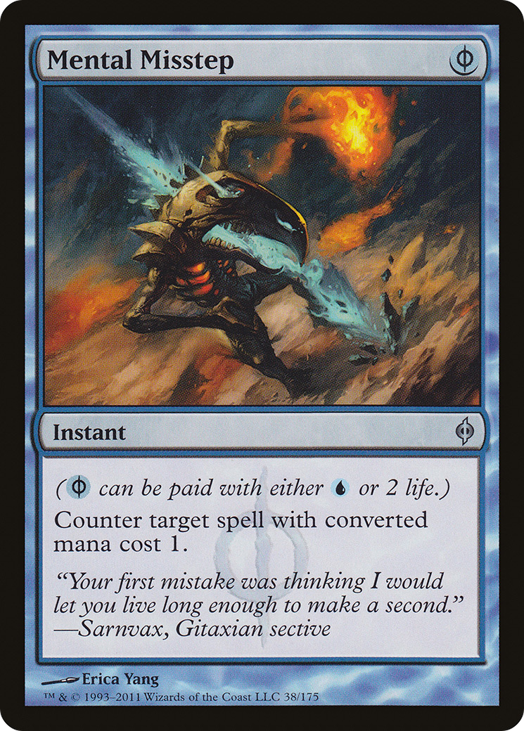 Mental Misstep (NPH-038) - New Phyrexia - Premium MTG Single from Wizards of the Coast - Just $2.41! Shop now at Game Crave Tournament Store