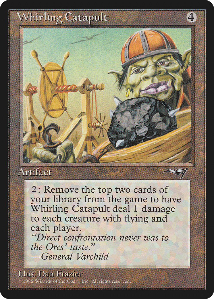 Whirling Catapult (ALL-136) - Alliances - Premium MTG Single from Wizards of the Coast - Just $0.25! Shop now at Game Crave Tournament Store
