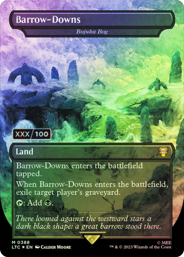 Bojuka Bog (LTC-388Z) - Tales of Middle-earth Commander / Barrow-Downs (Borderless) Foil - Premium MTG Single from Wizards of the Coast - Just $0! Shop now at Game Crave Tournament Store