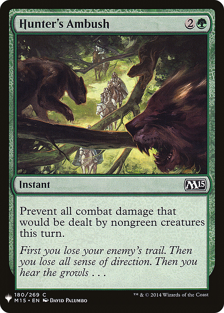 Hunter's Ambush (MB1-1239) - Mystery Booster - Premium MTG Single from Wizards of the Coast - Just $0.25! Shop now at Game Crave Tournament Store