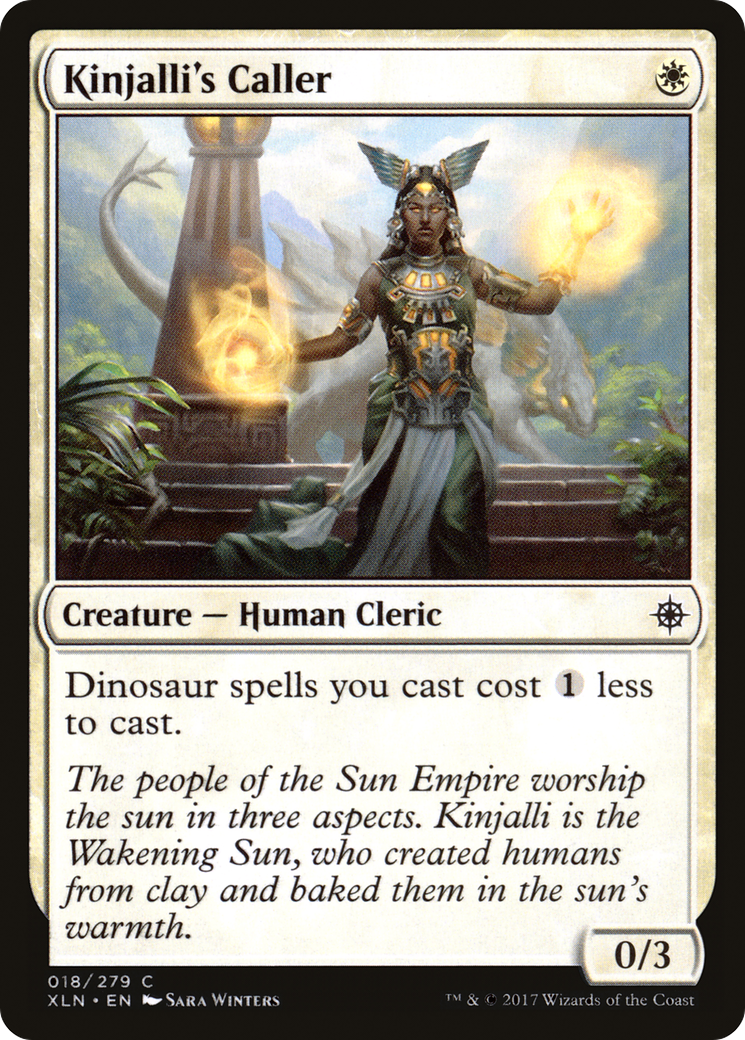 Kinjalli's Caller (XLN-018) - Ixalan - Premium MTG Single from Wizards of the Coast - Just $0.26! Shop now at Game Crave Tournament Store