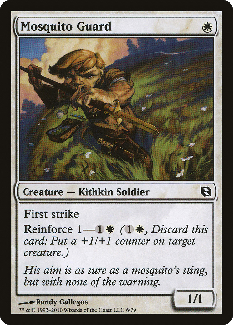 Mosquito Guard (DDF-006) - Duel Decks: Elspeth vs. Tezzeret - Premium MTG Single from Wizards of the Coast - Just $0.25! Shop now at Game Crave Tournament Store