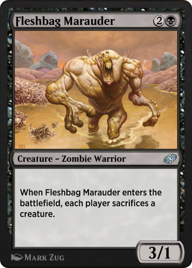 Fleshbag Marauder (J21-331) - Jumpstart: Historic Horizons - Premium MTG Single from Wizards of the Coast - Just $0! Shop now at Game Crave Tournament Store
