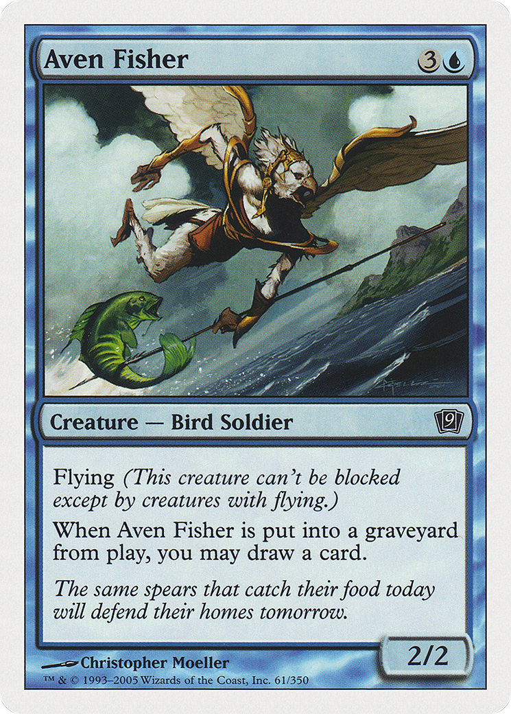 Aven Fisher (9ED-061) - Ninth Edition - Premium MTG Single from Wizards of the Coast - Just $0.08! Shop now at Game Crave Tournament Store
