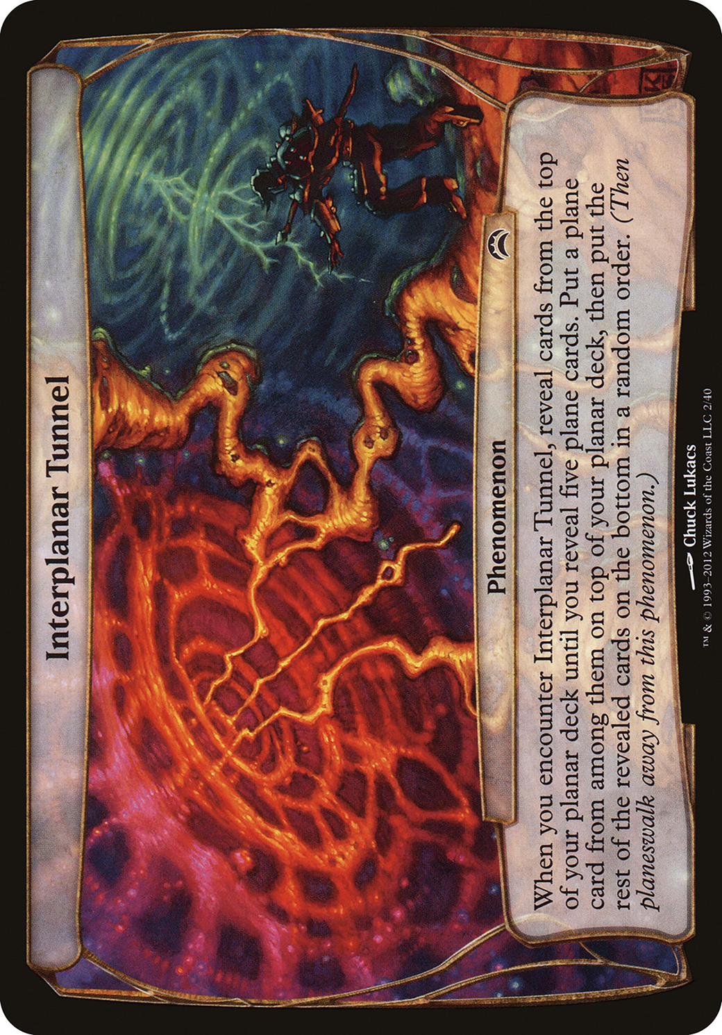 Interplanar Tunnel (OPC2-002) - Planechase 2012 Planes - Premium MTG Single from Wizards of the Coast - Just $1.91! Shop now at Game Crave Tournament Store