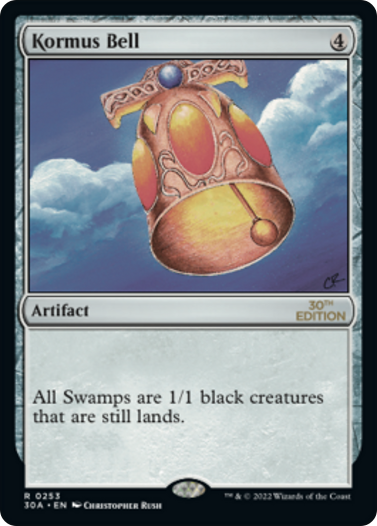 Kormus Bell (30A-253) - 30th Anniversary Edition - Premium MTG Single from Wizards of the Coast - Just $17.90! Shop now at Game Crave Tournament Store