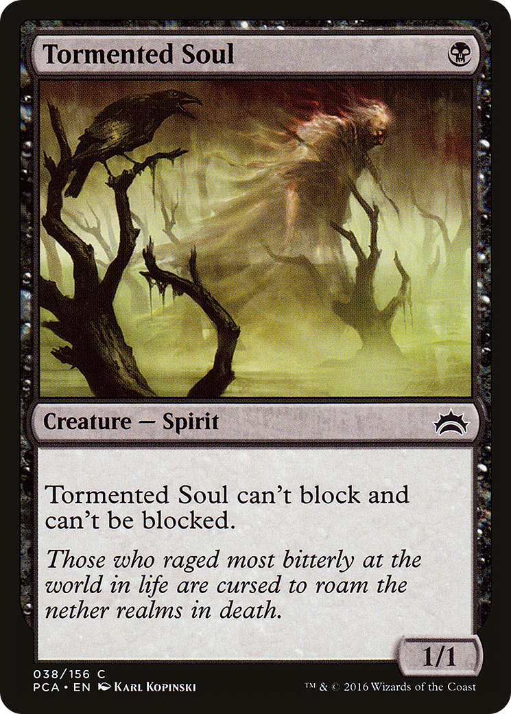 Tormented Soul (PCA-038) - Planechase Anthology - Premium MTG Single from Wizards of the Coast - Just $0.19! Shop now at Game Crave Tournament Store