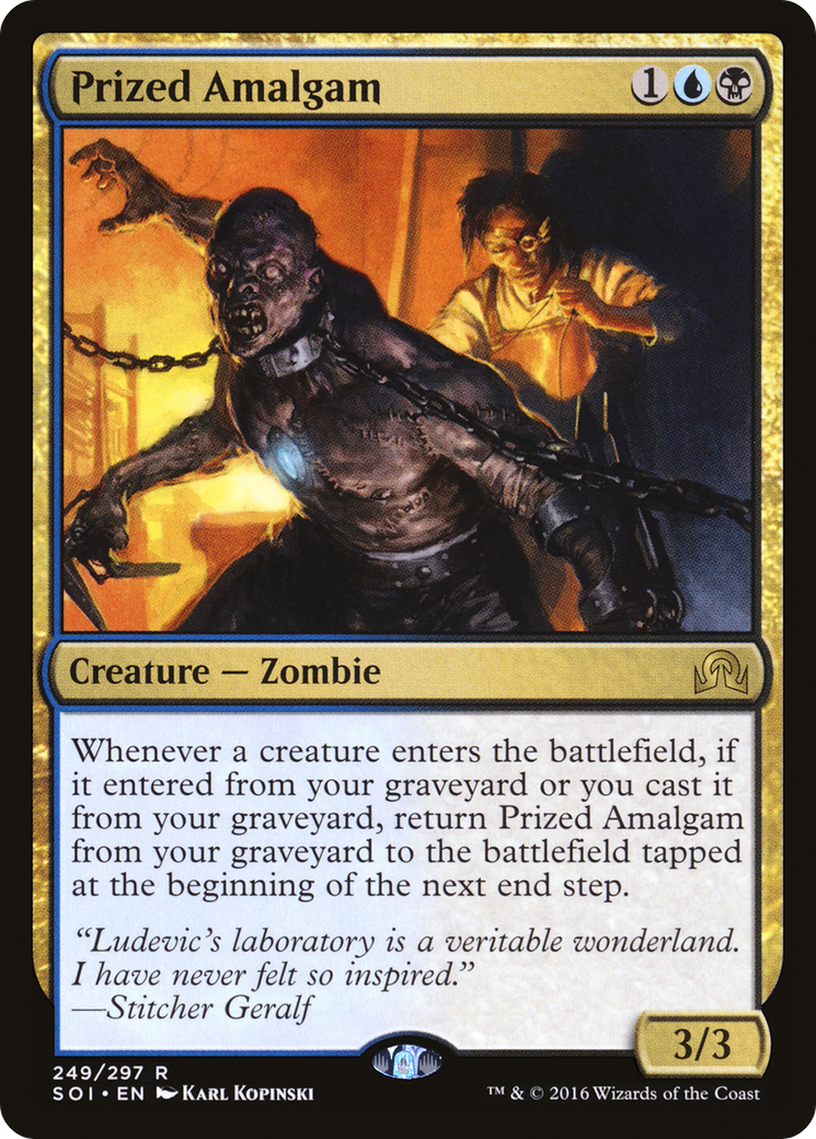 Prized Amalgam (SOI-249) - Shadows over Innistrad - Premium MTG Single from Wizards of the Coast - Just $0.08! Shop now at Game Crave Tournament Store