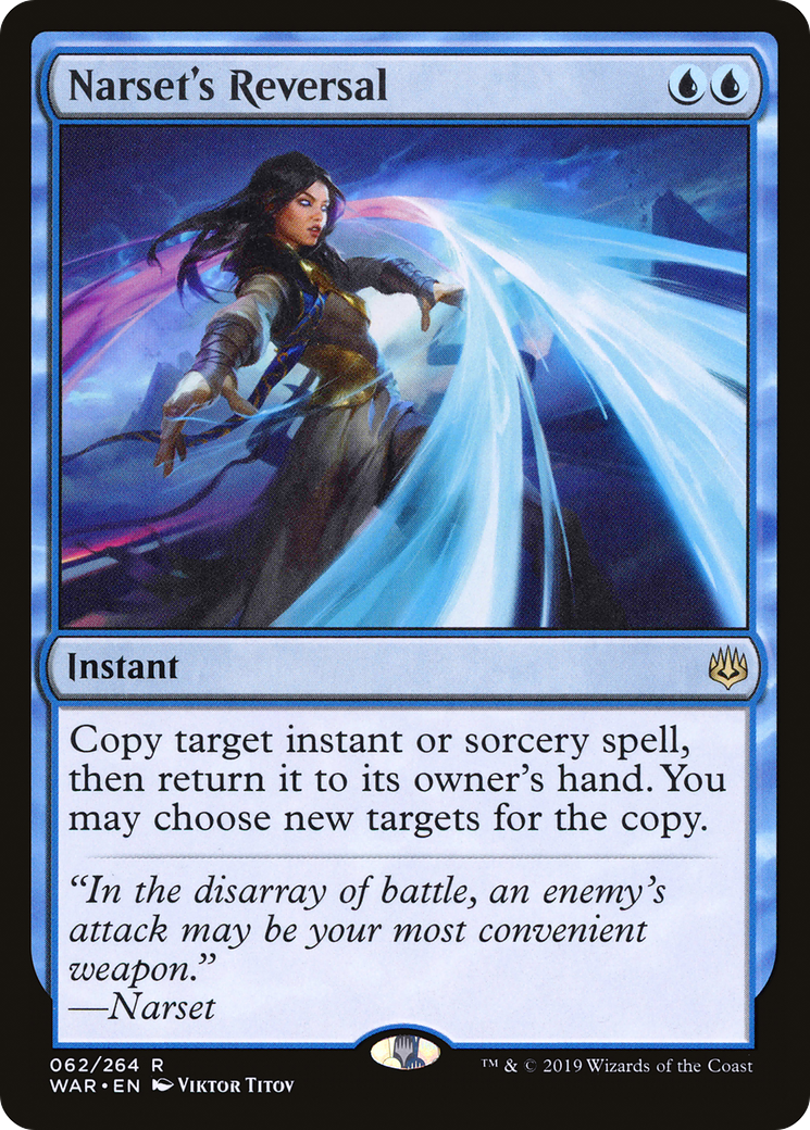 Narset's Reversal (WAR-062) - War of the Spark - Premium MTG Single from Wizards of the Coast - Just $0.62! Shop now at Game Crave Tournament Store