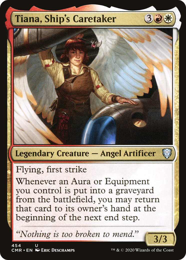Tiana, Ship's Caretaker (CMR-454) - Commander Legends - Premium MTG Single from Wizards of the Coast - Just $0.08! Shop now at Game Crave Tournament Store