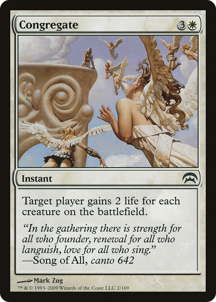 Congregate (HOP-002) - Planechase - Premium MTG Single from Wizards of the Coast - Just $0.08! Shop now at Game Crave Tournament Store